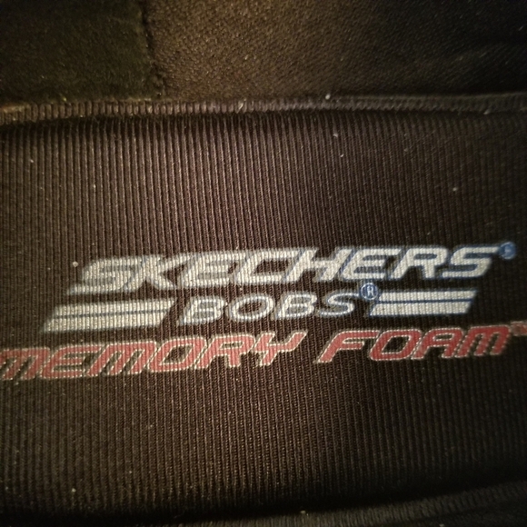 Skechers Bobs Sneakers Womens Size 8.5 Black/silver SN31356 - Picture 2 of 8